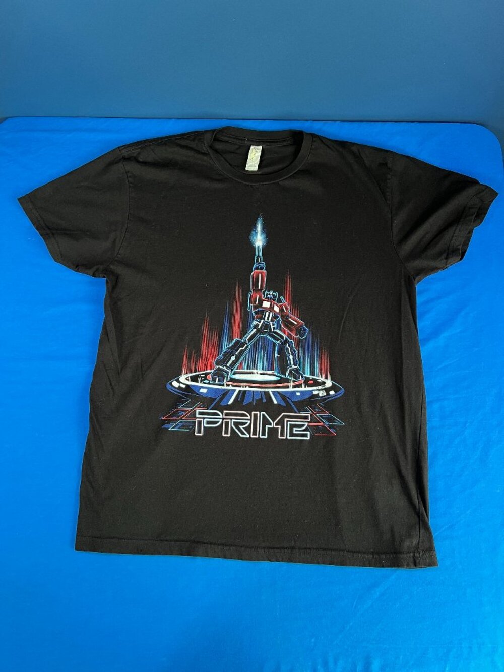 Loot Crate Exclusive Tron-Prime Transformers T-Shirt Size Large